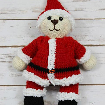 269- Santa Outfit & Bear Crochet Pattern #269
