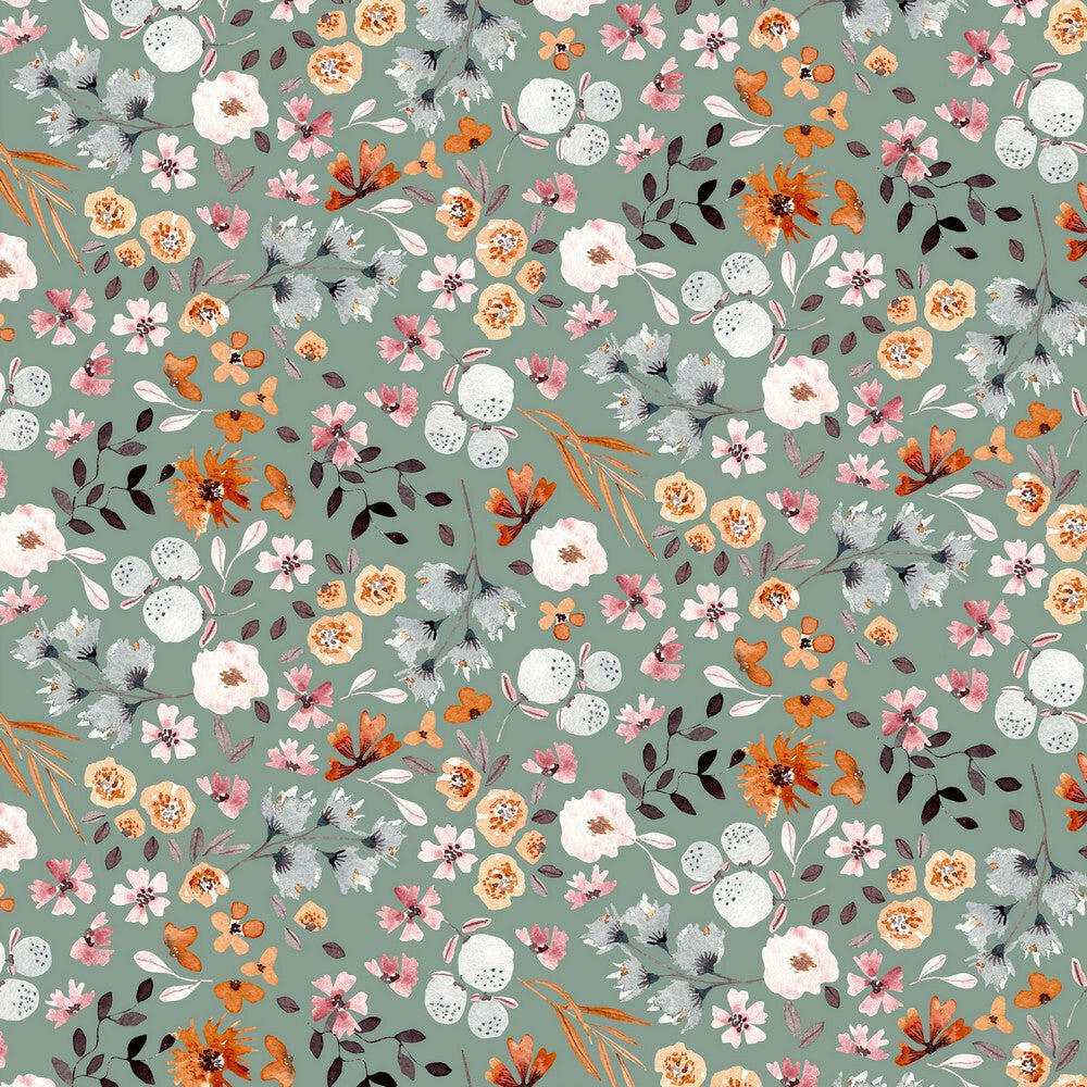 Poppy Fabrics - Digital Flowers 3 Jersey