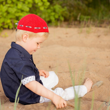 Kids crochet sun hat "Rupert"