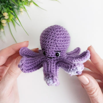 Octopus crochet pattern, easy crochet amigurumi octopus pattern