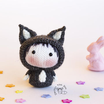Grey Wolf Doll Tanoshi