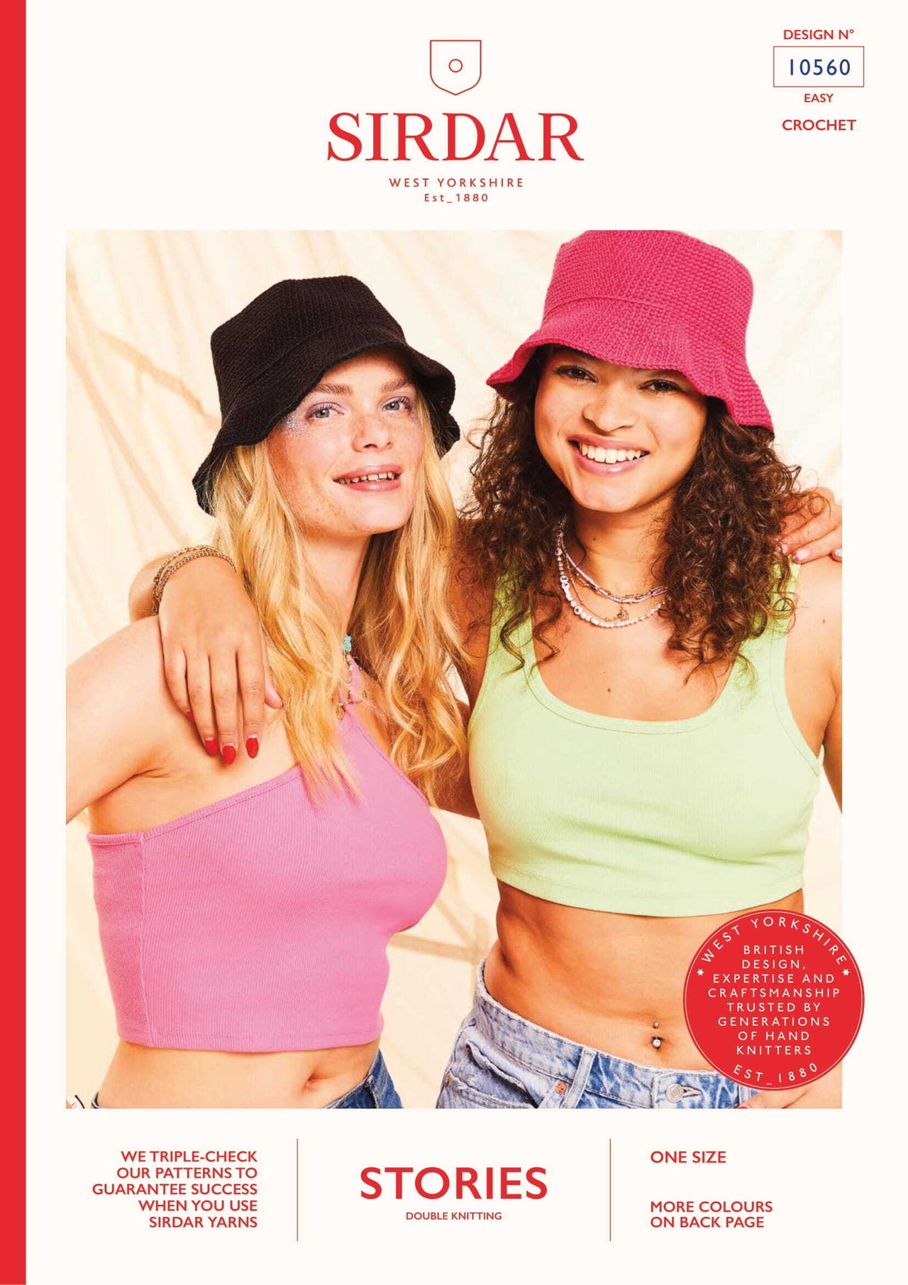 DJ Set Bucket Hat in Sirdar Stories DK in Sirdar - 10560 - Downloadable PDF