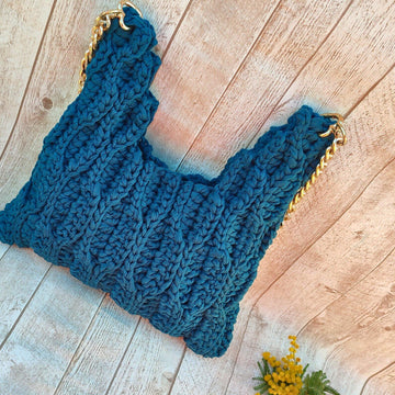 One-Piece Almond-Inspired Crossbody Hobo Bag