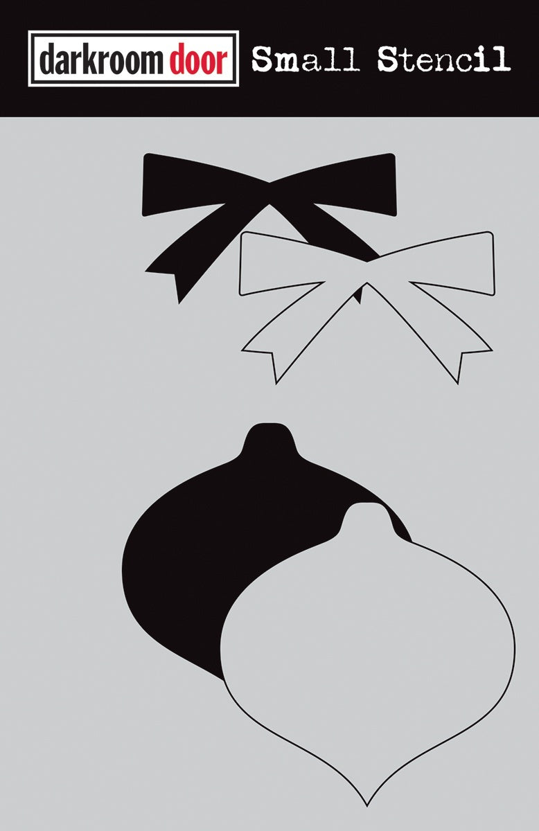 Darkroom Door Stencil 4.5"X6" - Bauble Set