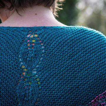 Leaf Line Shawl