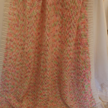 Lacy Baby/Toddler Blanket.