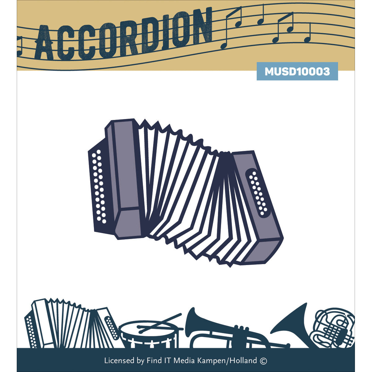 Find It Trading Music Series Die - Accordion