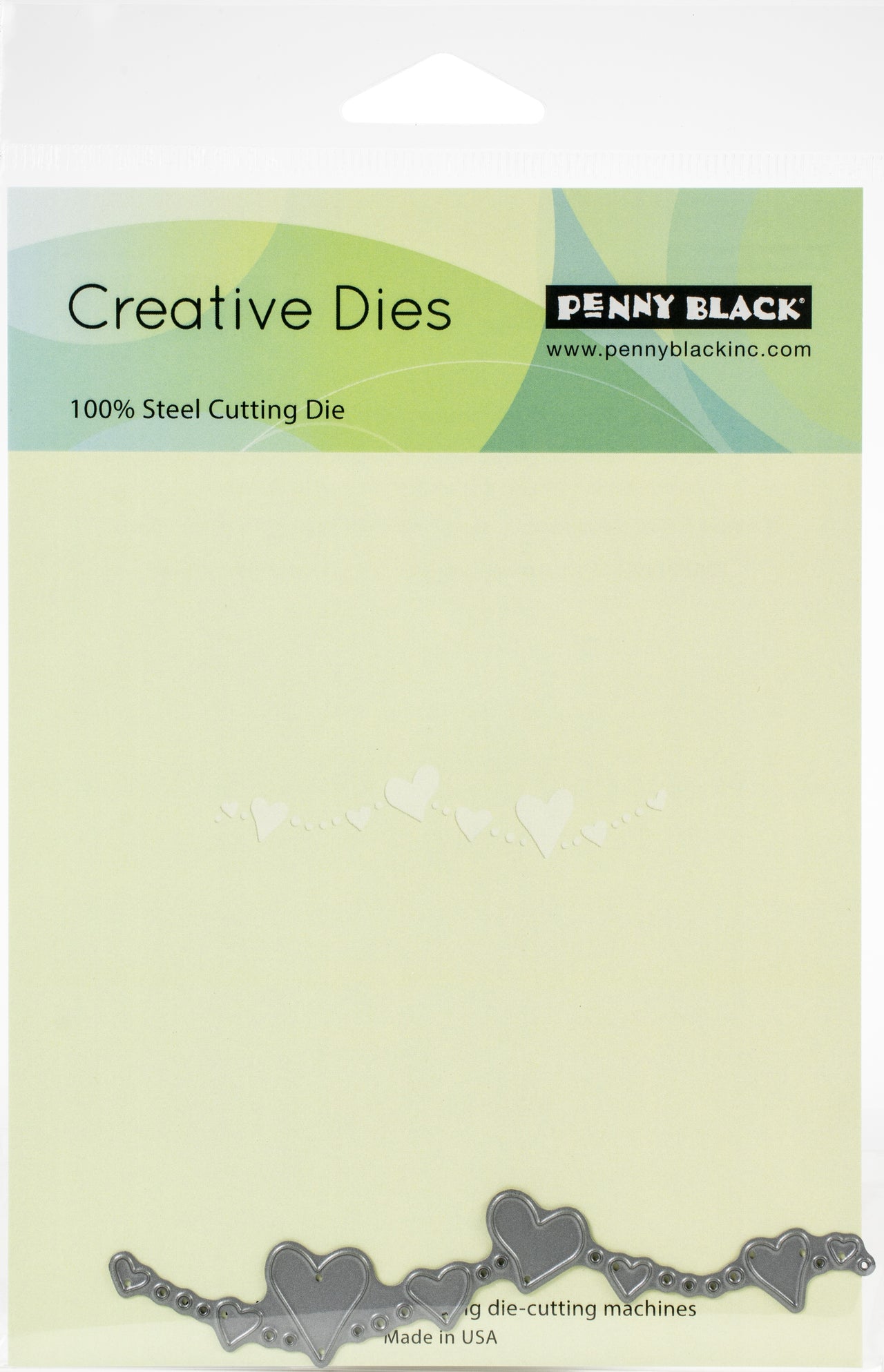 Penny Black Creative Dies - Heart Border 0.8"X4.2"