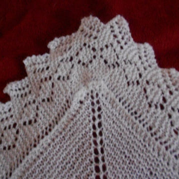 Shetland Lullaby Baby Shawl