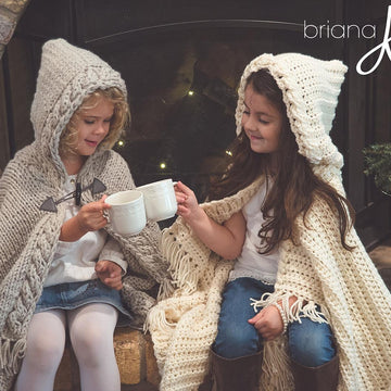 Nordic Winter Crochet Cape
