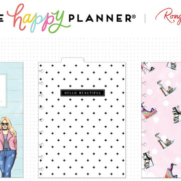 Happy Planner X Rongrong Medium Dashboards 3/Pkg - Going Places