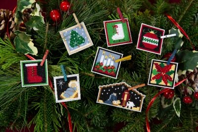 Mill Hill Advent Trilogy - Set Three - Advent Trilogy - 1.5inx1.5in