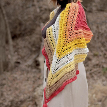 Wrap Me in Sunshine Shawl