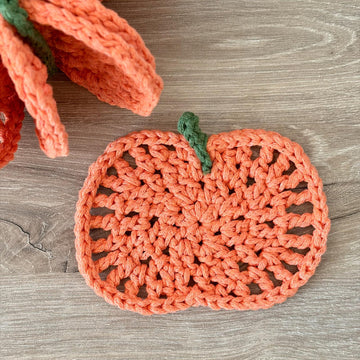 Pumpkin Coaster Set