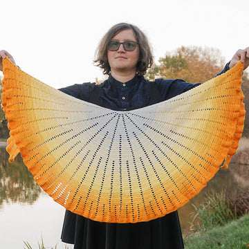 Marigold shawl