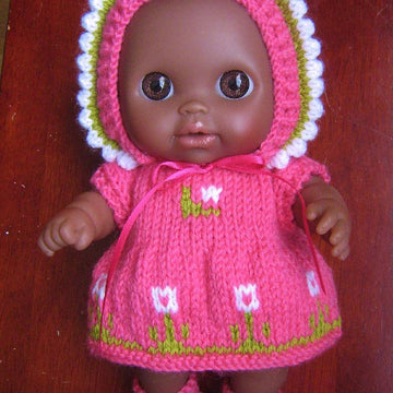 Li'l Cutesies Flower Dress & Bonnet