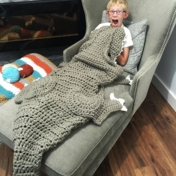 Bulky & Quick T-Rex Blanket