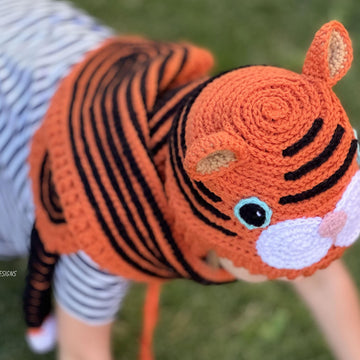 Hunter The Tiger Hat and Scarf