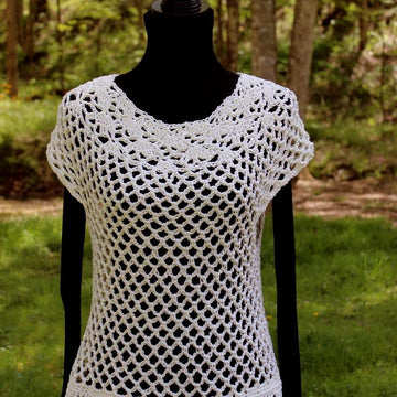 Over Brook Mid Hip Lace Shirt