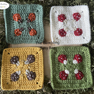 Mushroom Granny Square