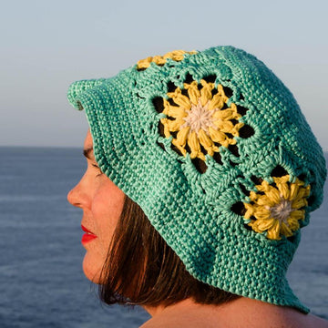 Granny Square Bucket Hat