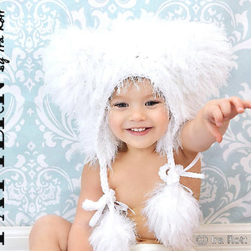 Polar Bear Hat Bonnet