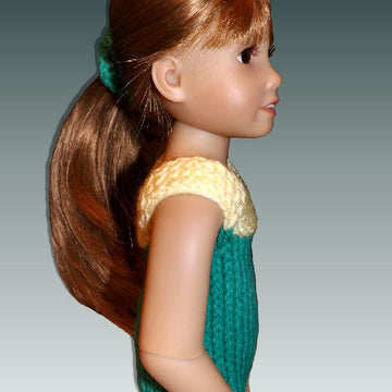 Pant Jumpsuit Knitting Pattern fits Kidz n Cats Dolls.