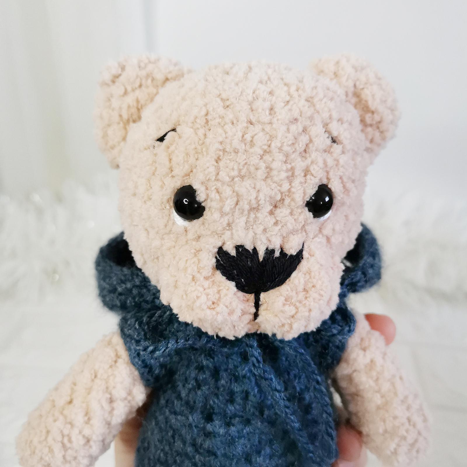 Plush Teddy Bear Duo 2in1 Crochet Pattern