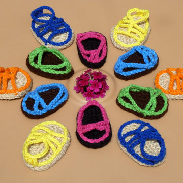 Summer Sandal Pack 1 -  Strappy & Gladiator Sandals Pattern - American Girl or other 18 inch Doll Shoes
