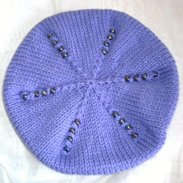 Basic Beaded Beret