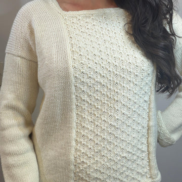 Diamond Canvas Sweater