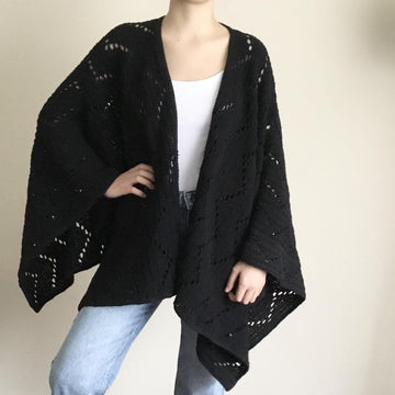 Tara Zig Zag Poncho N 697