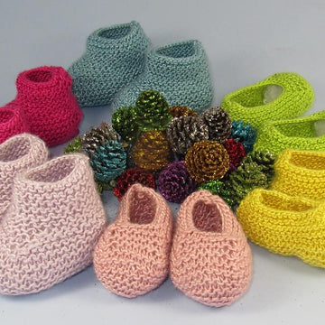 Really Easy Baby Booties and Slippers