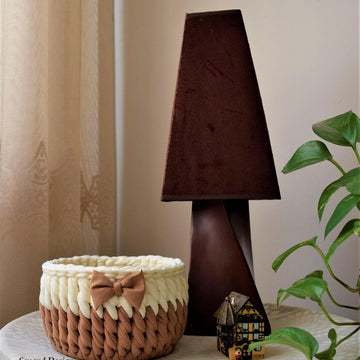 Zpaghetti t-shirt yarn- long St- Crème Chocolate
