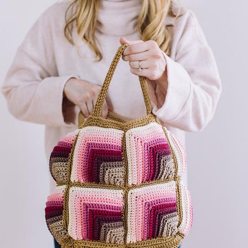 Blush Blizzard Puffer Purse