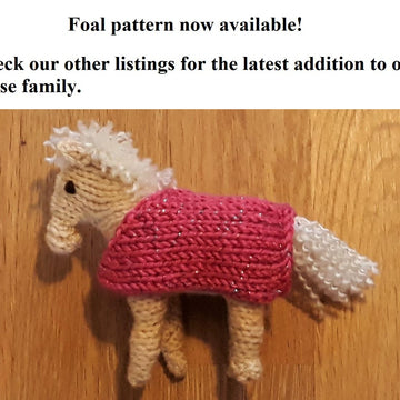 Horse Pony Knitting Pattern Snoo's Knits