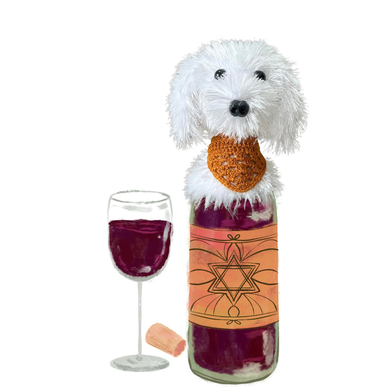 Maltese Wine Topper
