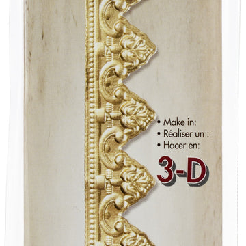 Sizzix 3D Impresslits Embossing Folder By Tim Holtz - Provincial