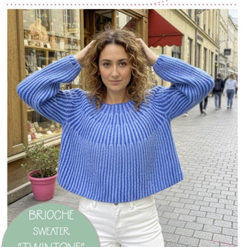 TwinTone Brioche Sweater