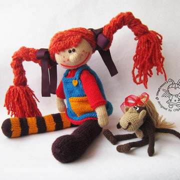Mischievous red-haired doll