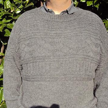 Ray's Grey Gansey