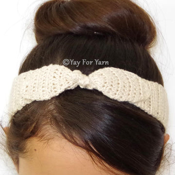 Knotted Bow Headband