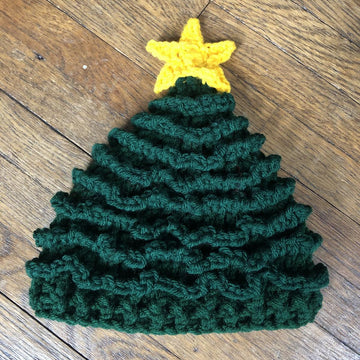 Festive Christmas Tree Hat