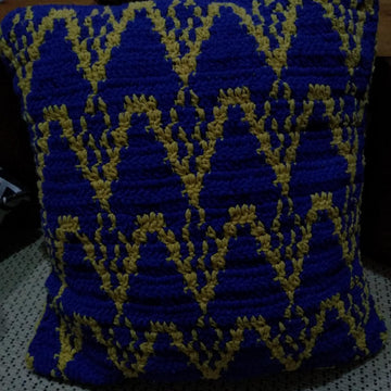 Almofada Mosaico Azul