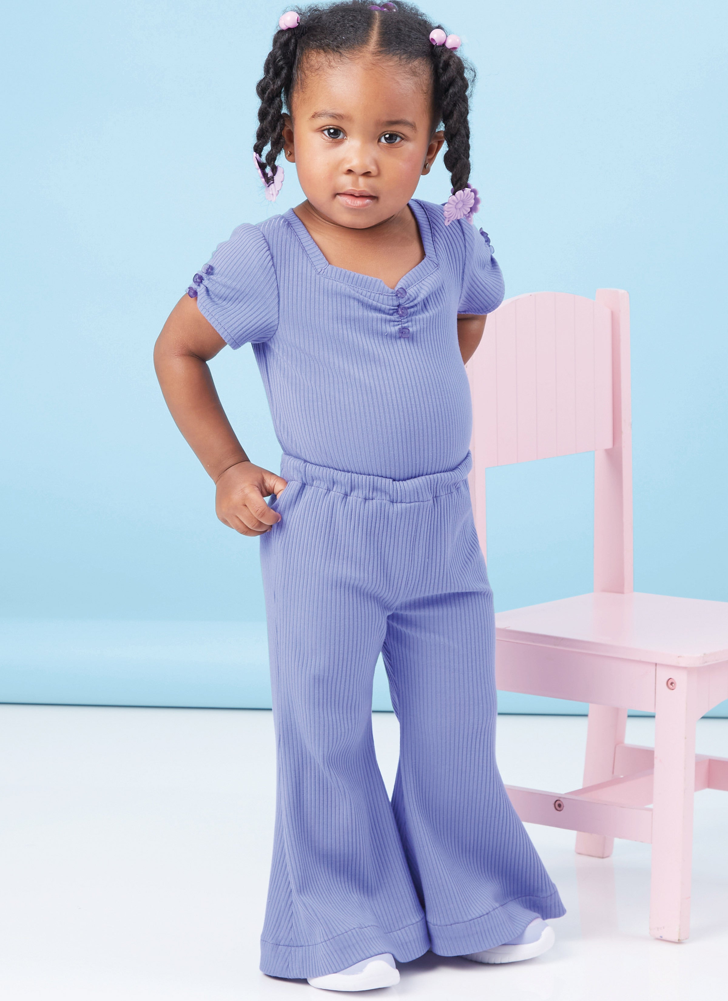 McCall's Toddlers' Knit Bodysuits and Pants M8394 - Sewing Pattern