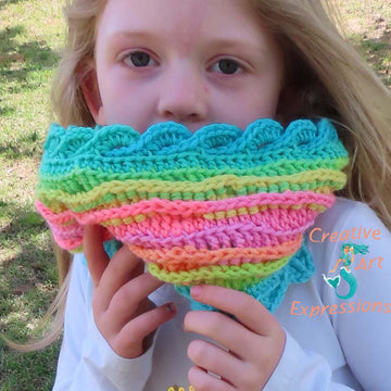 Sea Breeze Infinity Scarf Child & Youth