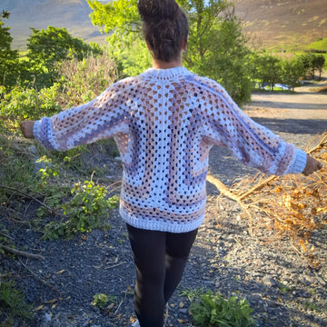 Candy Cake Hexi Cardigan