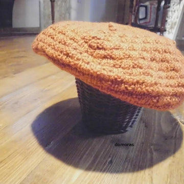 CARLA SPORT, woollen sweater with cap and muffetees