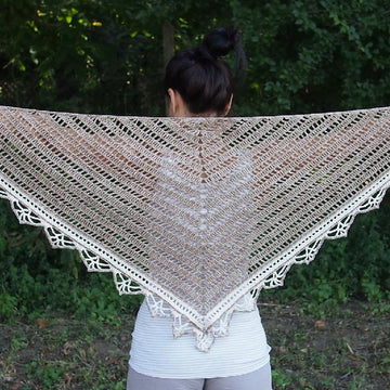 Sunkissed shawl