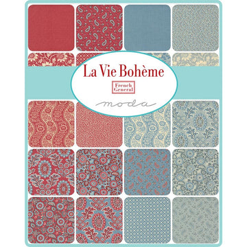 Moda Fabrics La Vie Boheme Fat Quarter Bundle - 13900AB